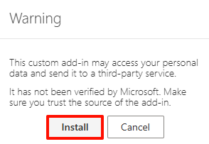 Step 5: Browse and select manifest file